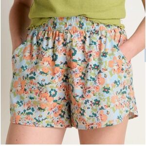 Toad&Co Sunkissed Pull On Short II Womens Medium Multicolor Floral
